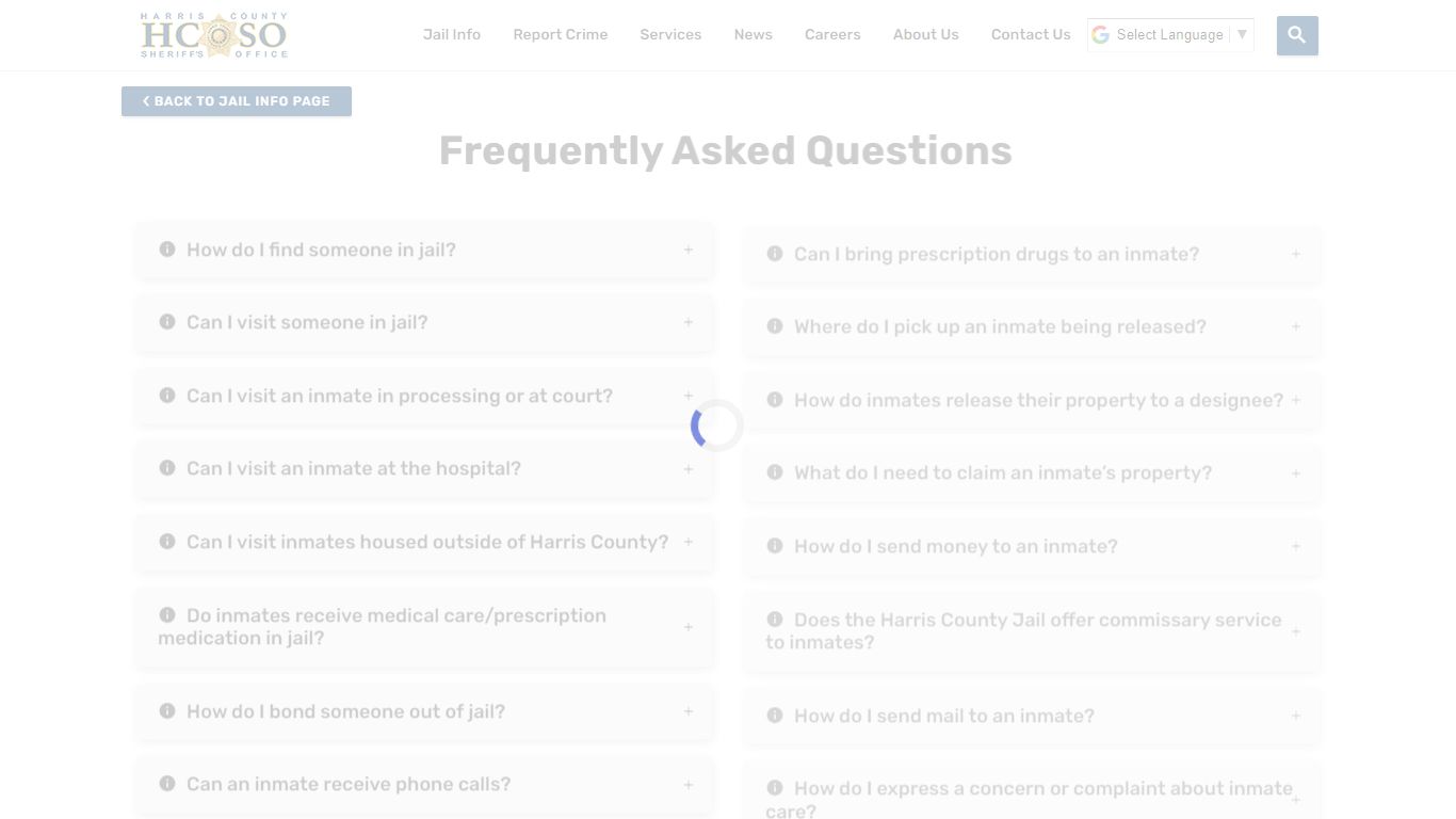 Frequently Asked Questions - Harris County Sheriff's Office